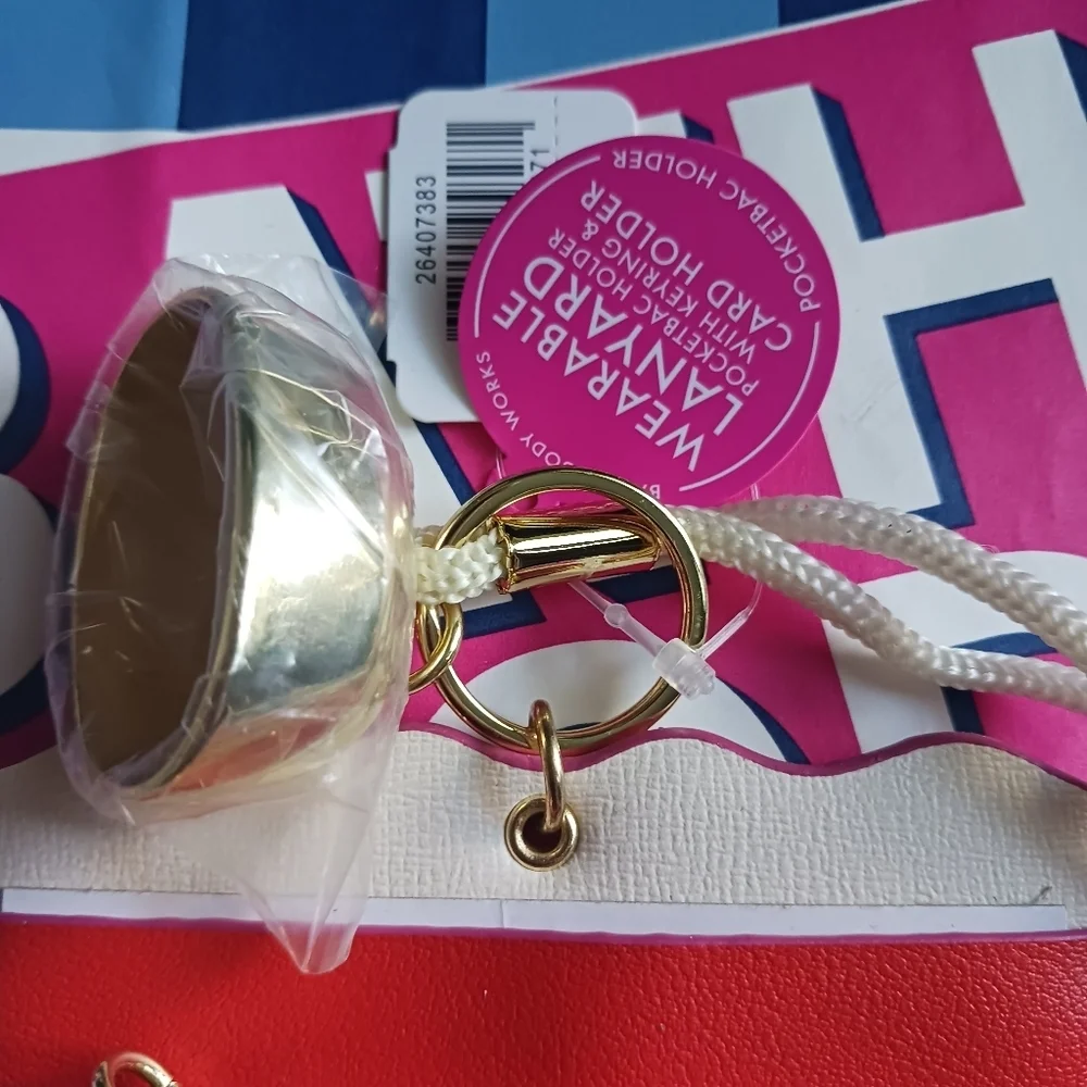 Bath and Body Works Wearable Lanyard with Pocketbac holder